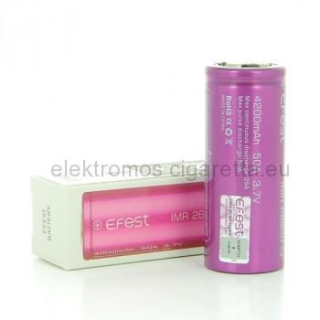 Efest IMR 26650 LiMn 3500mAh Battery - Flat Top - 64Amp